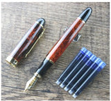 Marble Blue Gold Fountain Pen
